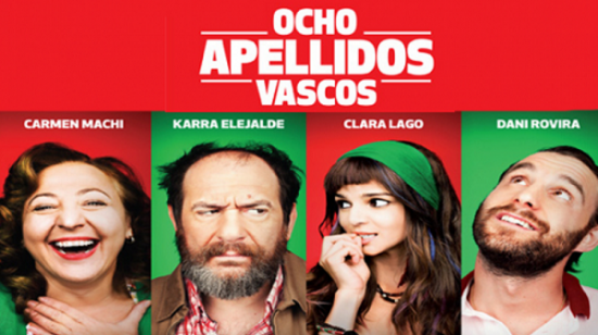 Póster promocional de la película española 'Ocho apellidos vascos'.